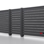 Планкен для забора 120 mm RAL 9005 – покрытие полиэстер, толщина 0,45 мм в Гагре | фото 5