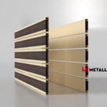 Планкен для забора Printec под дерево 120 mm RAL 1015 – покрытие матовое, толщина 0,45 мм в Гагре | фото 3